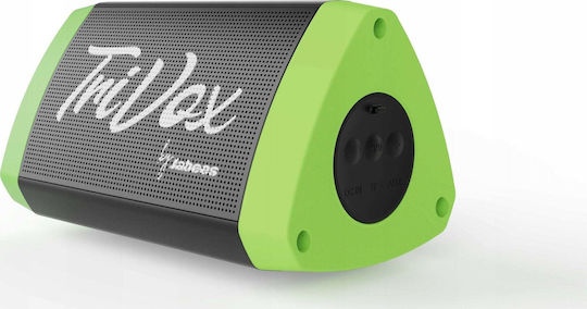 TriVox Bluetooth Speaker 7W with Radio and Battery Life up to 7 Hours Black / Green