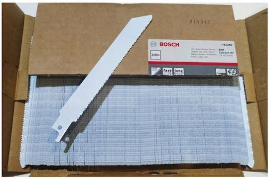 Λάμα Σπαθόξυλας Bosch S1122hf 225mm 10 Τεμ