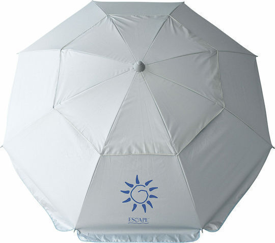 Escape Folding Beach Umbrella Aluminum Diameter 2m with UV Protection