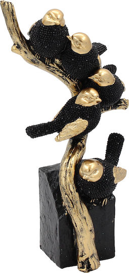 Keskor Декоративна Птица От Полирезин 13x13x27см