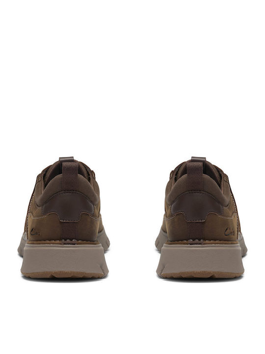 Beeswax Leather Men's Casual Shoes Brown