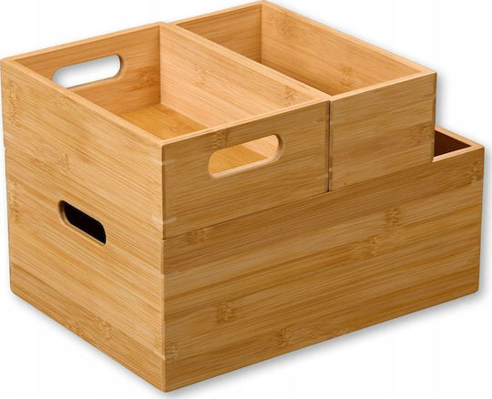 Kesper Brown Bamboo Lunch Box 33x24cm
