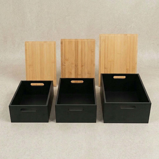 Edaxo Plastic Black Lunch Box