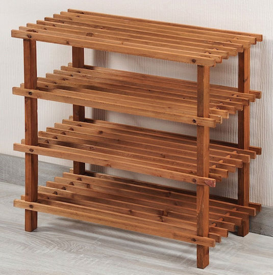 Shoe Organizer from Solid Wood 26x54x52cm