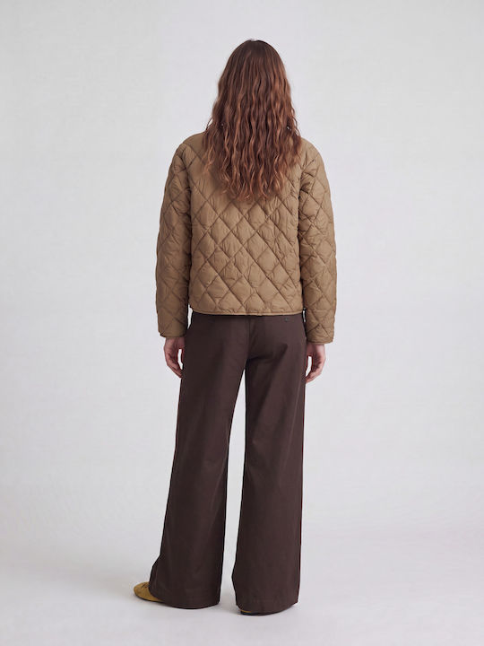 Damen Jacken für Winter Braune