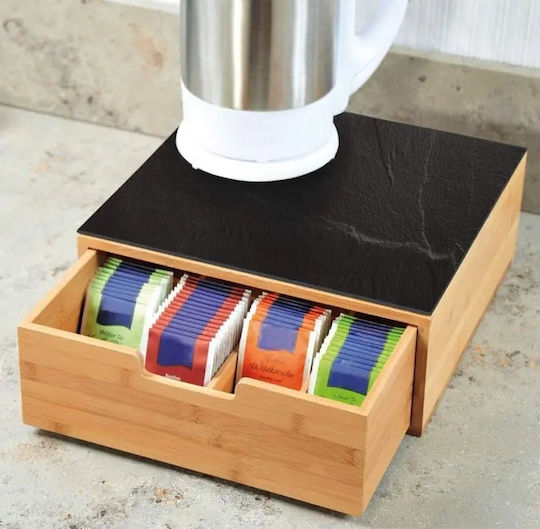 Kesper Schneidebrett Glas Braun 30x31cm