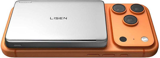Lisen L601 Pro MagSafe Qi2 Power Bank 10000mAh 27W mit USB-C Ausgangsanschlüsse Grau