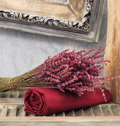 Cokitex Bettlaken Semi-Doppel mit Gummiband 120x200+25cm. Angel Dusty Pink