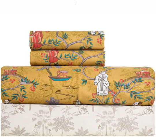 Kentia Ugetsu Комплект Чаршафи Кралица 240x270см. Ugetsu 41 (4бр.)