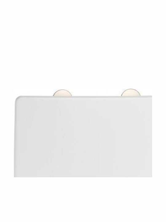 Toilet Seat Soft Close with Bidet Plastic White