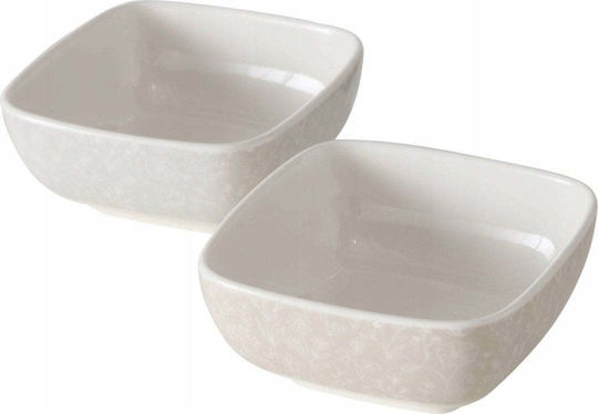 Boltze Salatschüssel Keramik Weiße 9x9cm