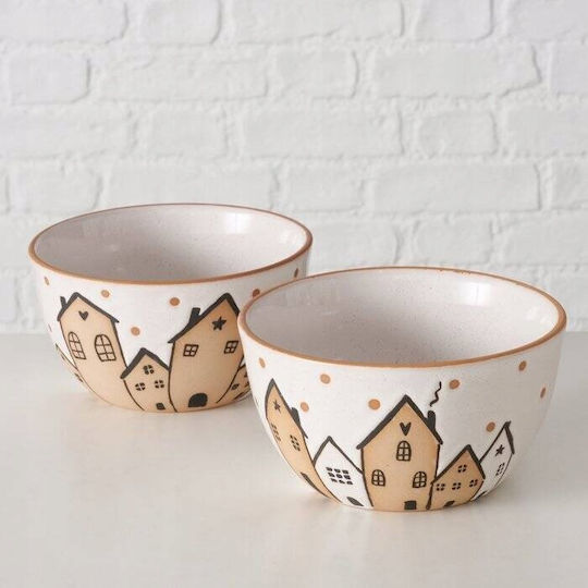 Boltze Керамичен Многоцветен Салатник 15x15см
