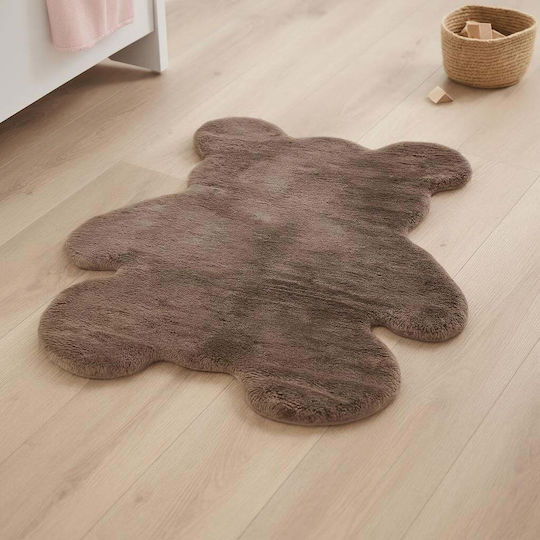 Home&Styling Collection Детски Килим Кафяв 100x85см