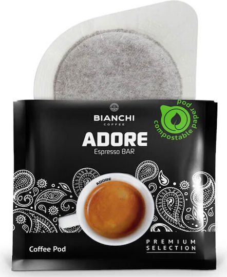 Bianchi Coffee Κάψουλες Espresso Adore Συμβατές με Μηχανή E.S.E. Pod 16caps