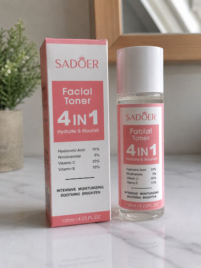 Lichid Tonifiant pentru Față cu Niacinamidă și Acid Hialuronic 120ml