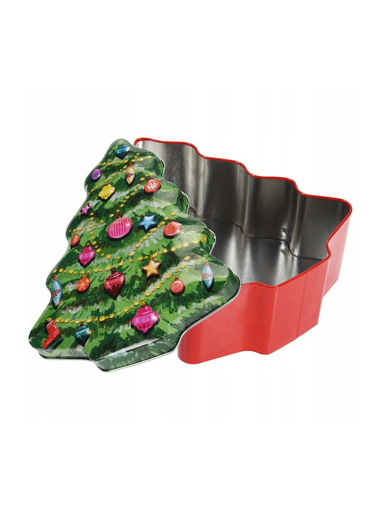 Excellent Houseware Christmas Metal Container Trees 18x15cm Excellent Houseware Christmas Metal Container Trees 18x15cm