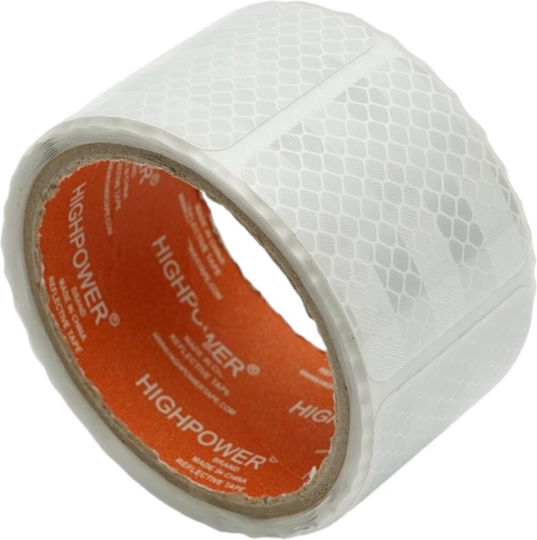 Highpower Αυτοκόλλητη Ταινία Λευκή 50mm 60τμχ 6426489004096