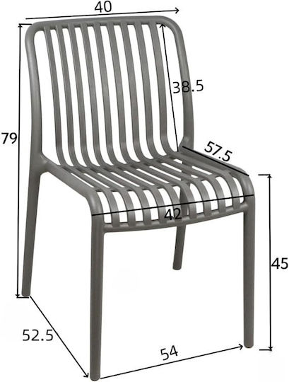 Pakketo Garten- und Outdoor-Möbelsets Typsatz Speisesaal 3 Stück Cappuccino