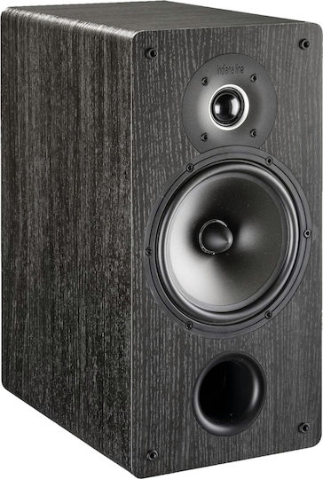 Indiana Line Tesi 261 Pair of Passive Hi-Fi Bookself Speakers 120W 2 Way P18xW27.5xH36.2cm Black