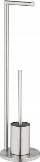 Wenko Inox Bathroom Bin Silver