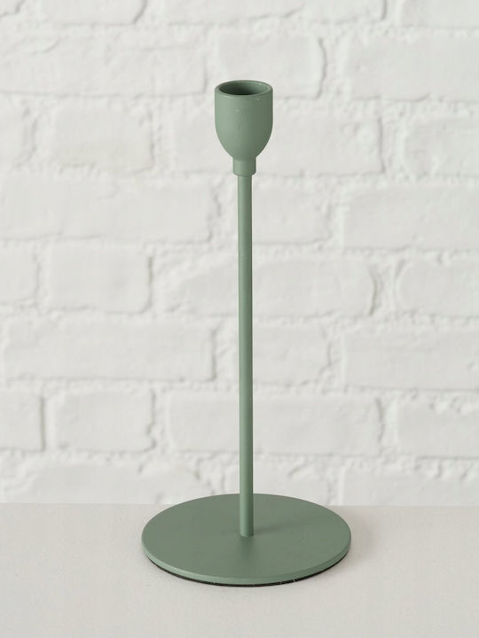 Boltze Suport De Lumânări Metalic Verde 33x33x10 Cm