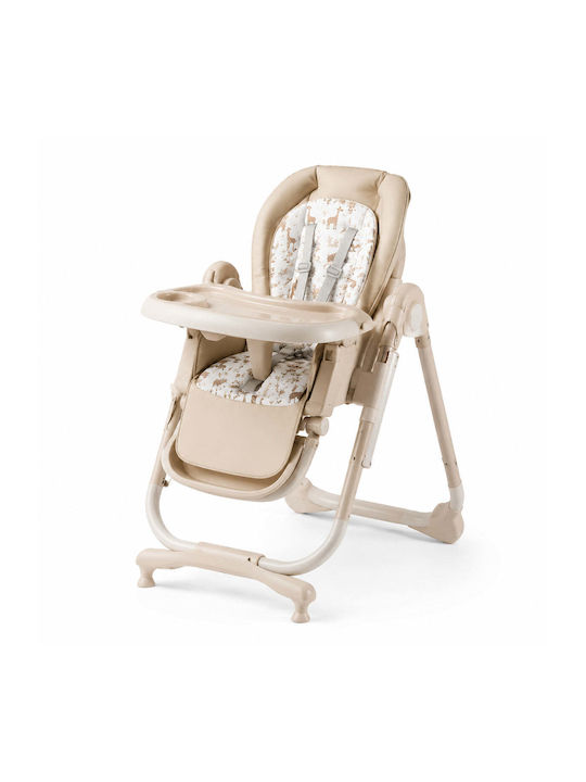 Klappbarer Baby Hochstuhl Beige