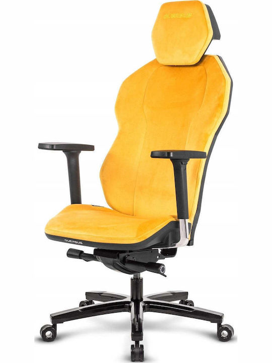 Quersus ICOS.1.2 Fabric Gaming Chair with Adjustable Arms Canary