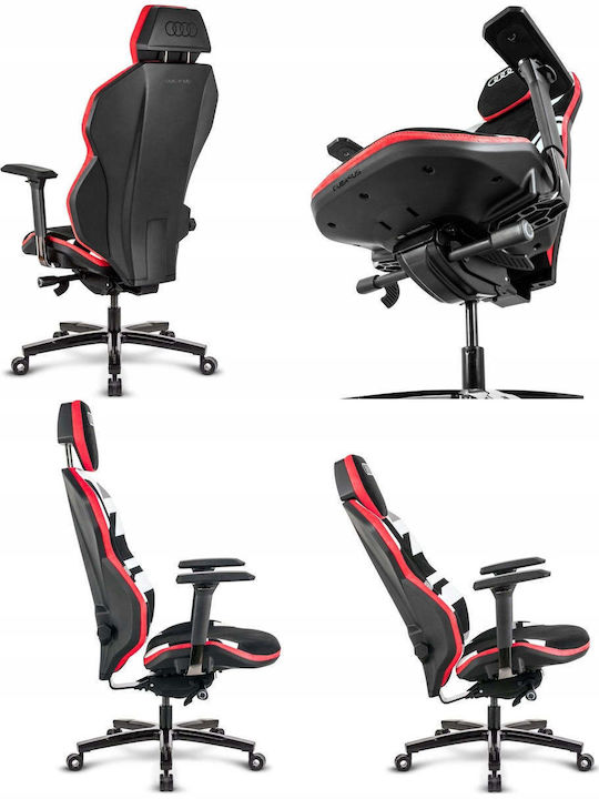 Quersus Quersus Fabric Gaming Chair with Adjustable Arms Black