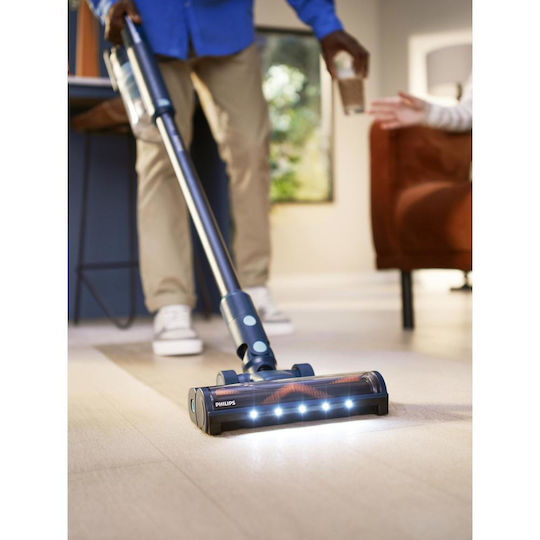 Philips Rechargeable 2 in 1 Stick & Handheld Vacuum 25.3V Turquoise XC5041/01