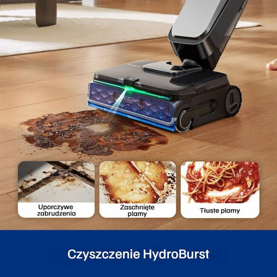 Tineco Floor One S9 Scientist Complete Акумулаторна Вертикална Прахосмукачка 25.2V Сива