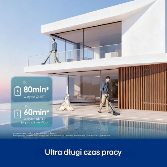 Tineco Floor One S9 Scientist Complete Акумулаторна Вертикална Прахосмукачка 25.2V Сива