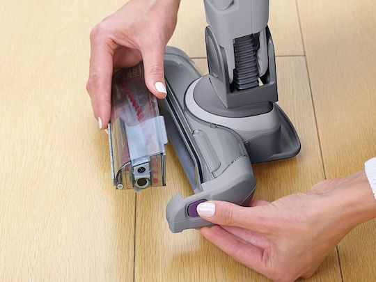 Black & Decker 1FEJ520JF Rechargeable 2 in 1 Stick & Handheld Vacuum 18V Gray