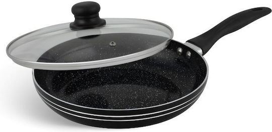 Edenberg Aluminum Pan with Lid with Non-Stick Coating 30cm
