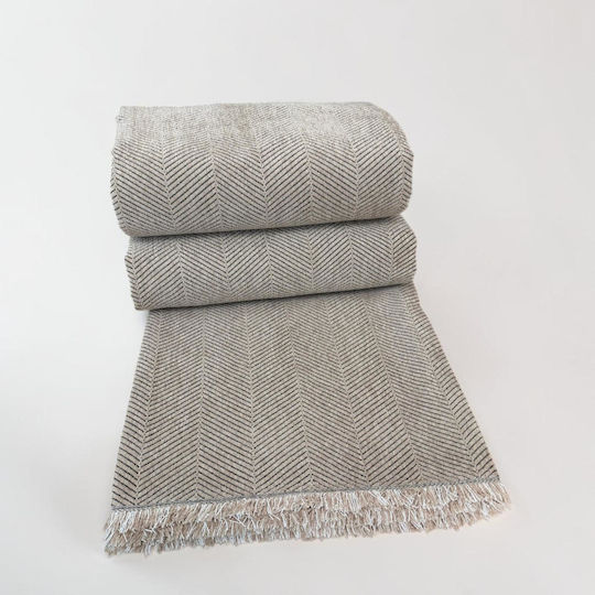 Linea Home Cod Πολυθρόνας Π180xΜ240cm Κρεμ