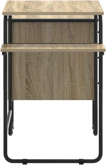 Secretar de Birou Din Lemn Stejar Sonoma 120x50x75cm