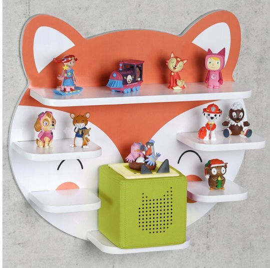 Kids Wall Mount Shelf Multicolour 45x12x42cm