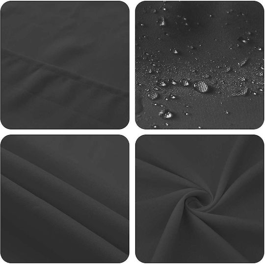 vidaXL Τραπεζομάντηλο Σκούρο Γκρι 140x180εκ. vidaXL Τραπεζομάντηλο Σκούρο Γκρι 140x180εκ.