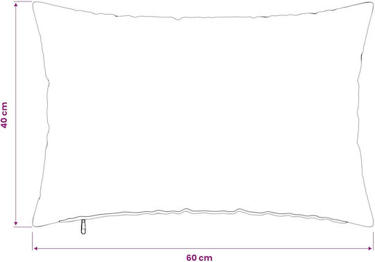 vidaXL Μαξιλάρι Καναπέ Heerlen Γκρί 40x60εκ.