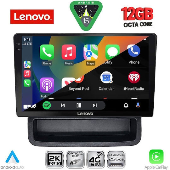 Lenovo Автомобилна Аудио Система За Opel Vivaro Renault Trafic BMW X1 / X3 / X4 Nissan Primastar 2004-2015 (Bluetooth/USB/Вграден Wi-Fi /GPS/Apple CarPlay/Android Auto) С Touch Screen 10"