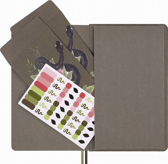 Moleskine Caiet A5 Verde (Personalizat)