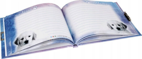 Starpak Kinder-Notizbuch mit Hartcover und Schloss Mehrfarbig