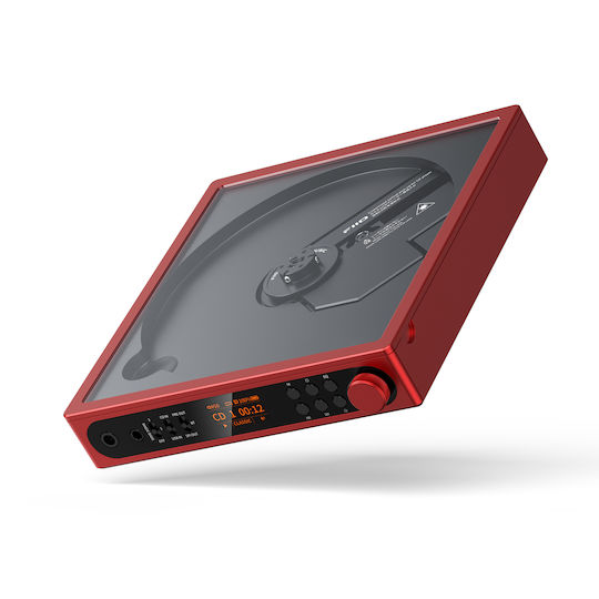 Fiio Dm15 Akm – Преносим Cd Плейър Dual Ak4493s Aptx Lossless – Червен