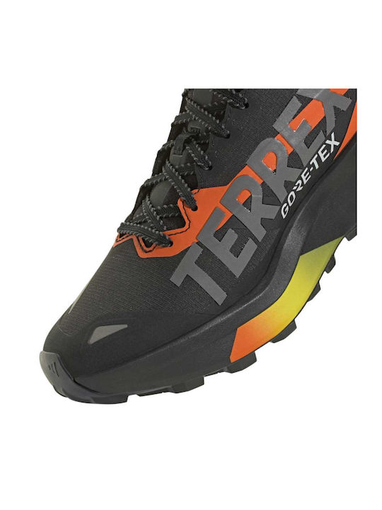 Terrex Agravic Gtx Men's Sport Shoes Trail Running Black Waterproof with Gore-Tex Membrane