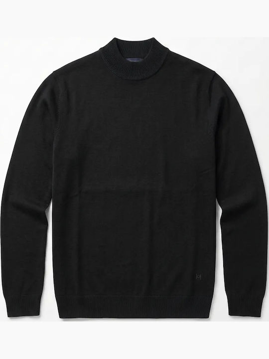 Langarm Bluse Schwarz