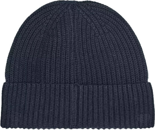 Beanie Căciulă Pentru Bărbați Tricotată În Albastru Marin