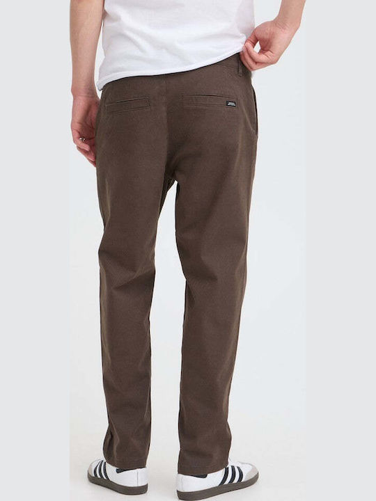 Ανδρικό Παντελόνι Chino Ελαστικό Relaxed Fit Brown