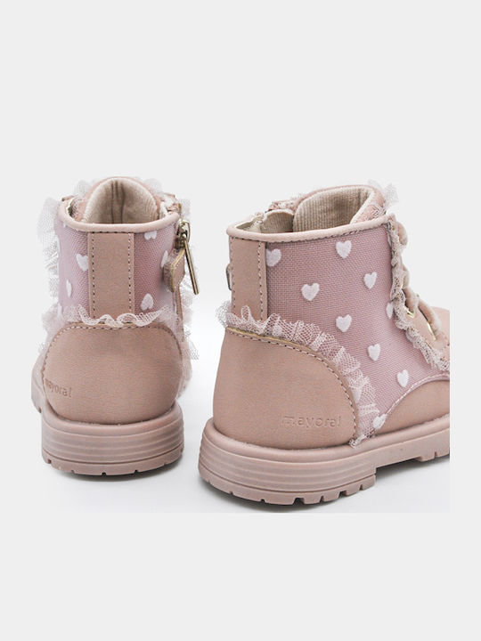 Mayoral Weiche Sohlenschuhe für Babys Rosa