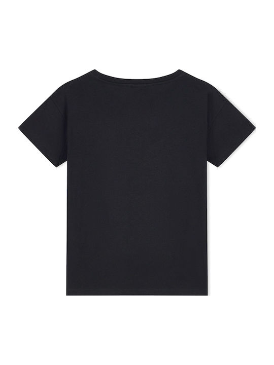 Armani Exchange Дамска Тениска Сребърно-Черна