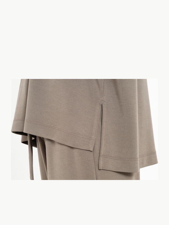 Women's Blouse Long Sleeve with V-Neck Puro