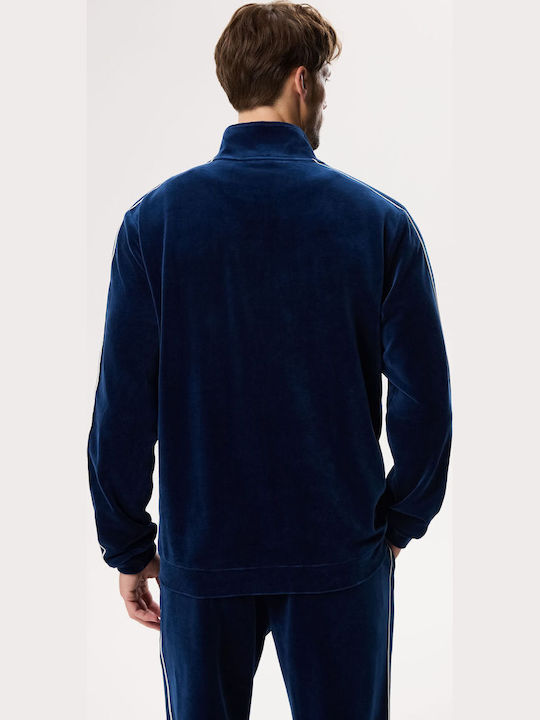 Veloux Sweatshirt Für Herren Blau